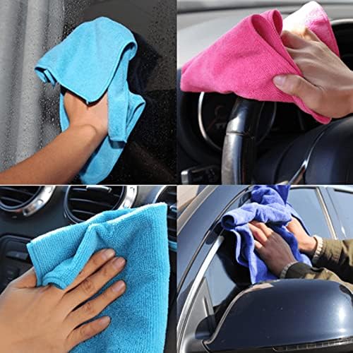 Premium Microfiber Cleaning Cloth Pack of 5 118x118 Reusable