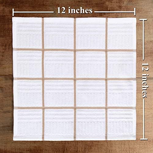Sticky Toffee Reusable Cotton Dishcloth Set
