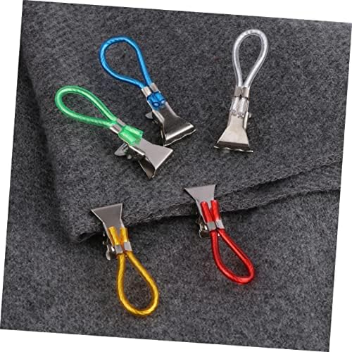 Colorful Metal Towel Clips for Kitchen Camping