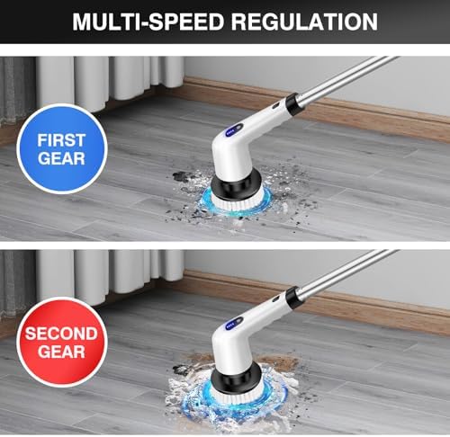 10-in-1 Electric Spin Scrubber Cordless