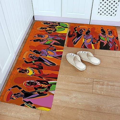 High-Quality Two-Piece Absorbent Kitchen Rugs