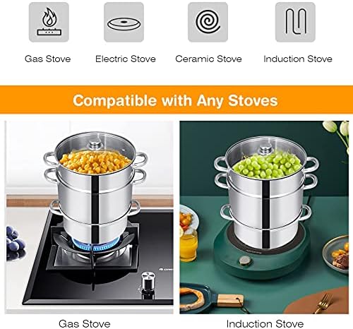 Mat Expert 11-Quart Juice Steamer with Tempered Glass Lid