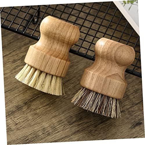 Minkissy 2-Piece Pot Brush Set