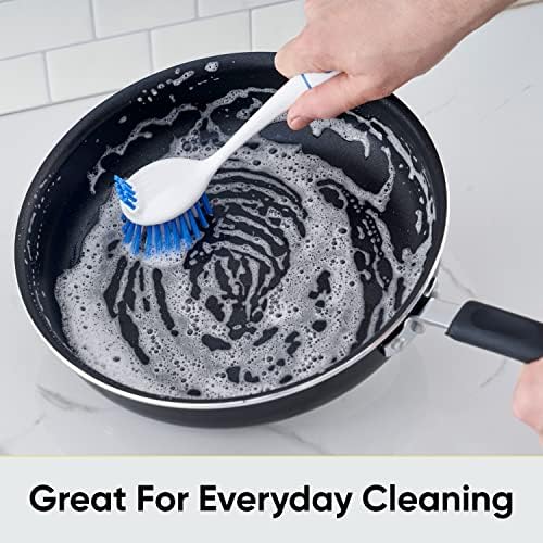 Durable Dual-Sided Kitchen Bath Scrubber Non-Scratch 2-Pack