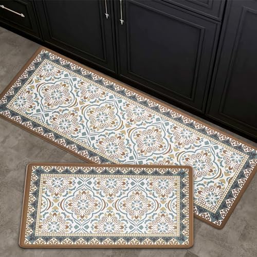 Moroccan Tile Kitchen Mats