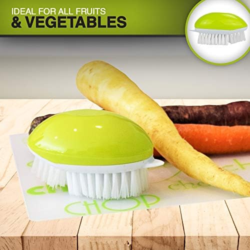 Experience thePrecision of Use with EXULTIMATE Fruit and Vegetable Brush Set of 2