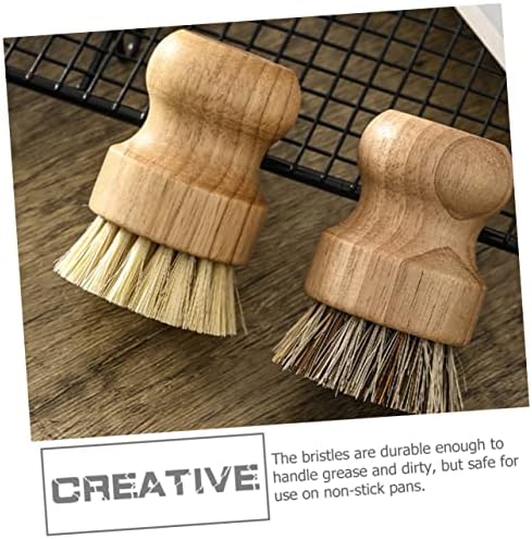 Minkissy 2-Piece Pot Brush Set