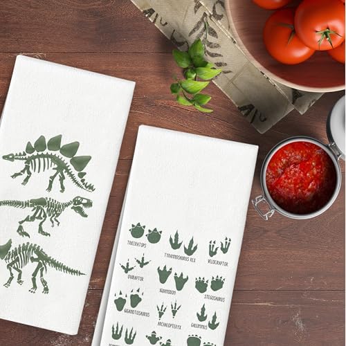 Dinosaur-Themed Hands-On Napkins Set for Kids Soft Non-Toxic