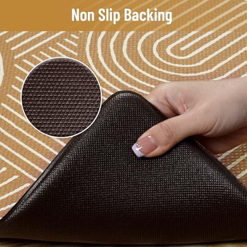 Modern Farmhouse Kitchen Rugs Anti-Fatigue Non-Slip Mat Set for Home