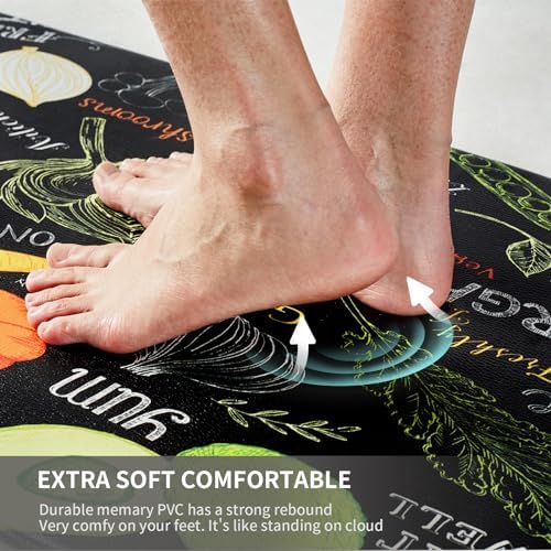 EWES Anti-Fatigue Kitchen Mat 173x295in