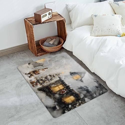 Affordable Christmas Kitchen Area Mat