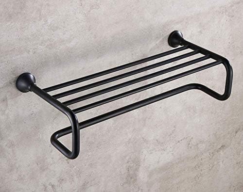Double Black Bronze Towel Rack