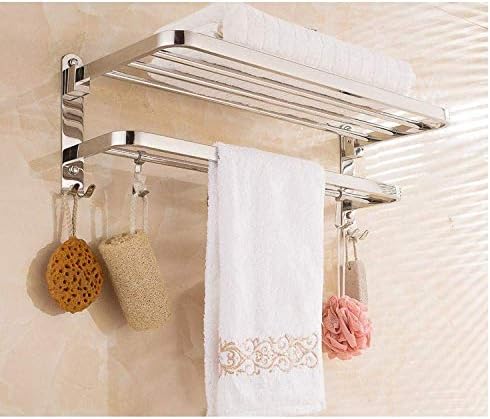 Sturdy Mirror-Polished Towel Rack