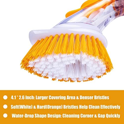 Dish Brush with Soap Dispenser