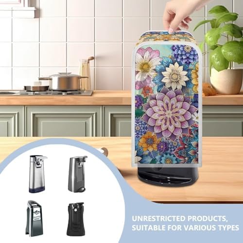 Flashideas Colorful Flower Can Opener Cover