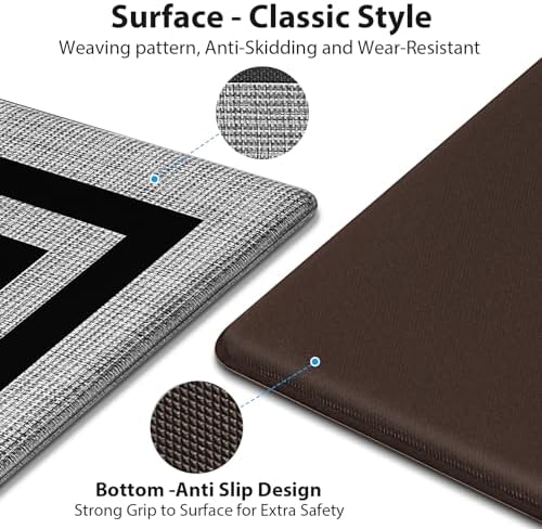 Latida Kitchen Mats 2 Piece Set