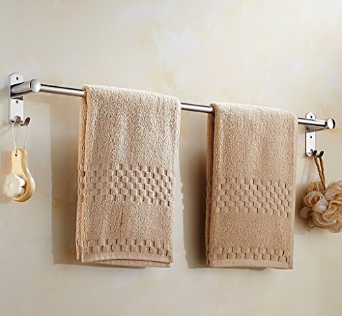 Minimalist Design Stainless Steel Double Hook Towel Rail