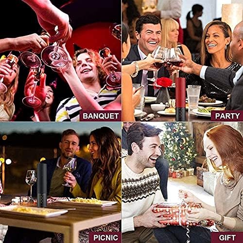 Professional Electric Wine Opener Red