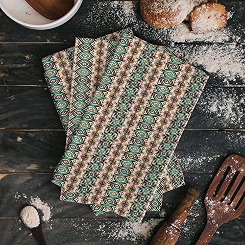 Modern Bohemian 4-Pack Kitchen Towels