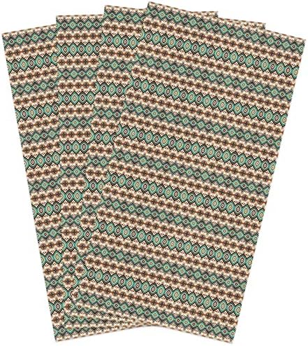 Modern Bohemian 4-Pack Kitchen Towels