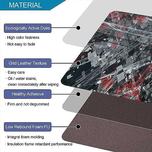 2-Piece Kitchen Rugs Set Anti-Fatigue Non-Slip Mats