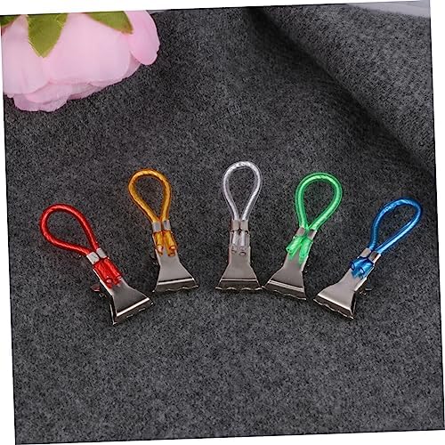 Colorful Metal Towel Clips for Kitchen Camping